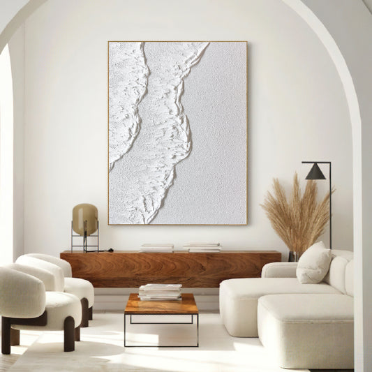 white abstract wall art,white textured wall art,white abstract art,painting white wall art