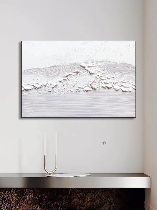 white abstract wall art,white textured wall art,white abstract art,painting white wall art