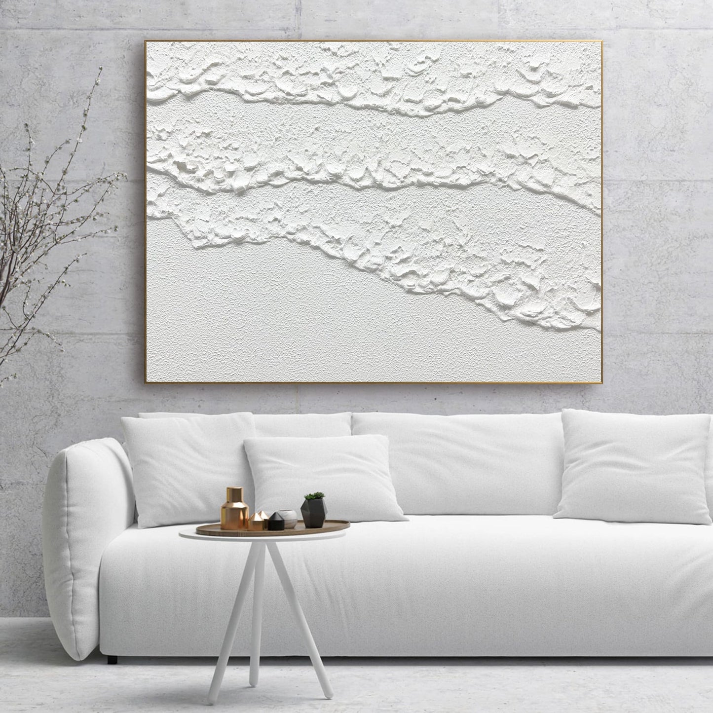 white abstract wall art,white textured wall art,white abstract art,painting white wall art