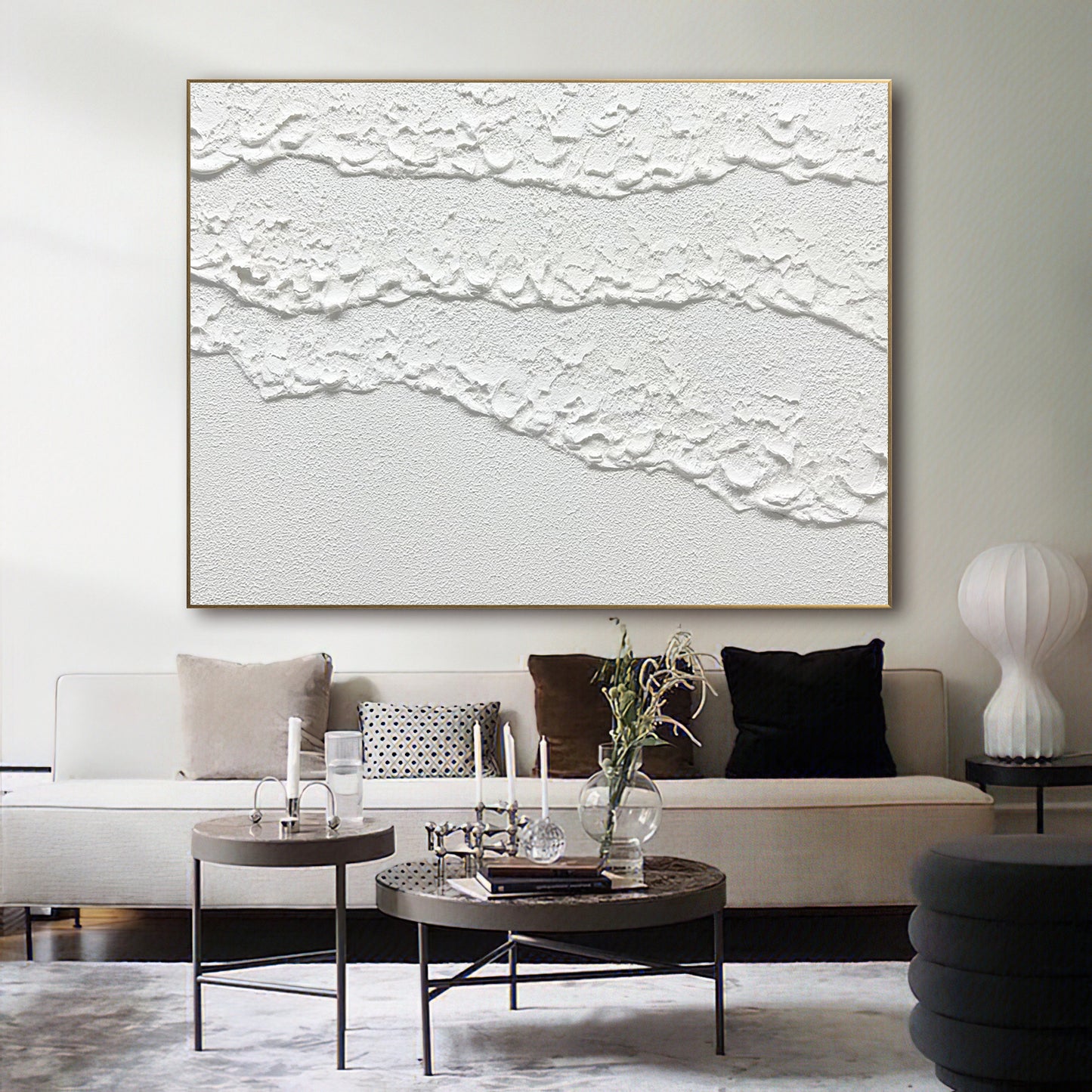 white abstract wall art,white textured wall art,white abstract art,painting white wall art