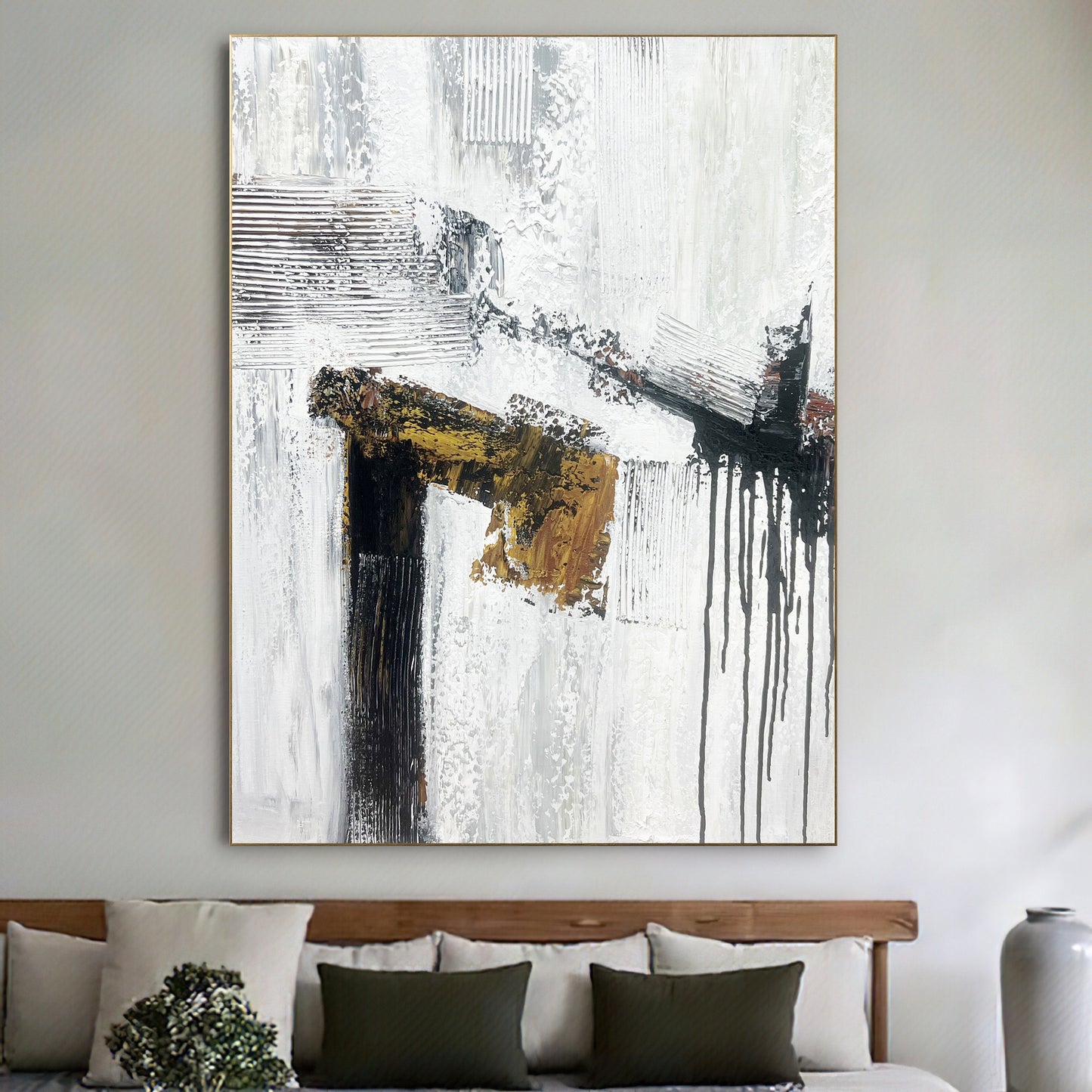 Large Acrylic Oil Painting On Canvas,Abstract Painting Canvas